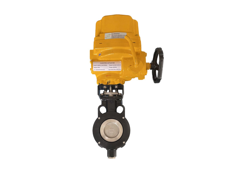 Double Offset Pneumatic Butterfly Valve