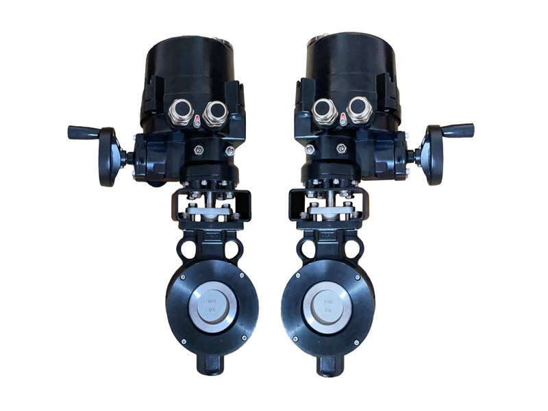 Double Offset Pneumatic Butterfly Valve
